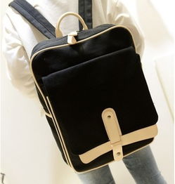 十字架帆布雙肩包 學(xué)院風(fēng)潮流下的時尚與實用選擇